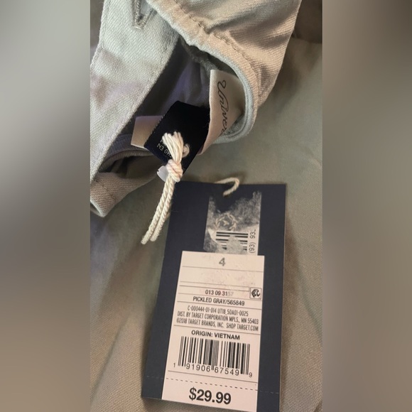 New Ladies Target Universal Thread Faux Button Up Gray Jumpsuit (Size 4) - Picture 8 of 8